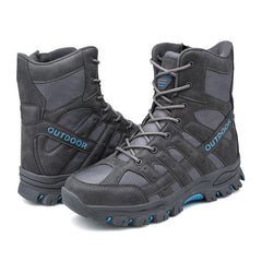 Men's Lightweight Breathable Durable Anti-slip Hiking Boots Combat Army Boots Work Boots