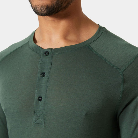 Men's Durawool Long Sleeve Henley