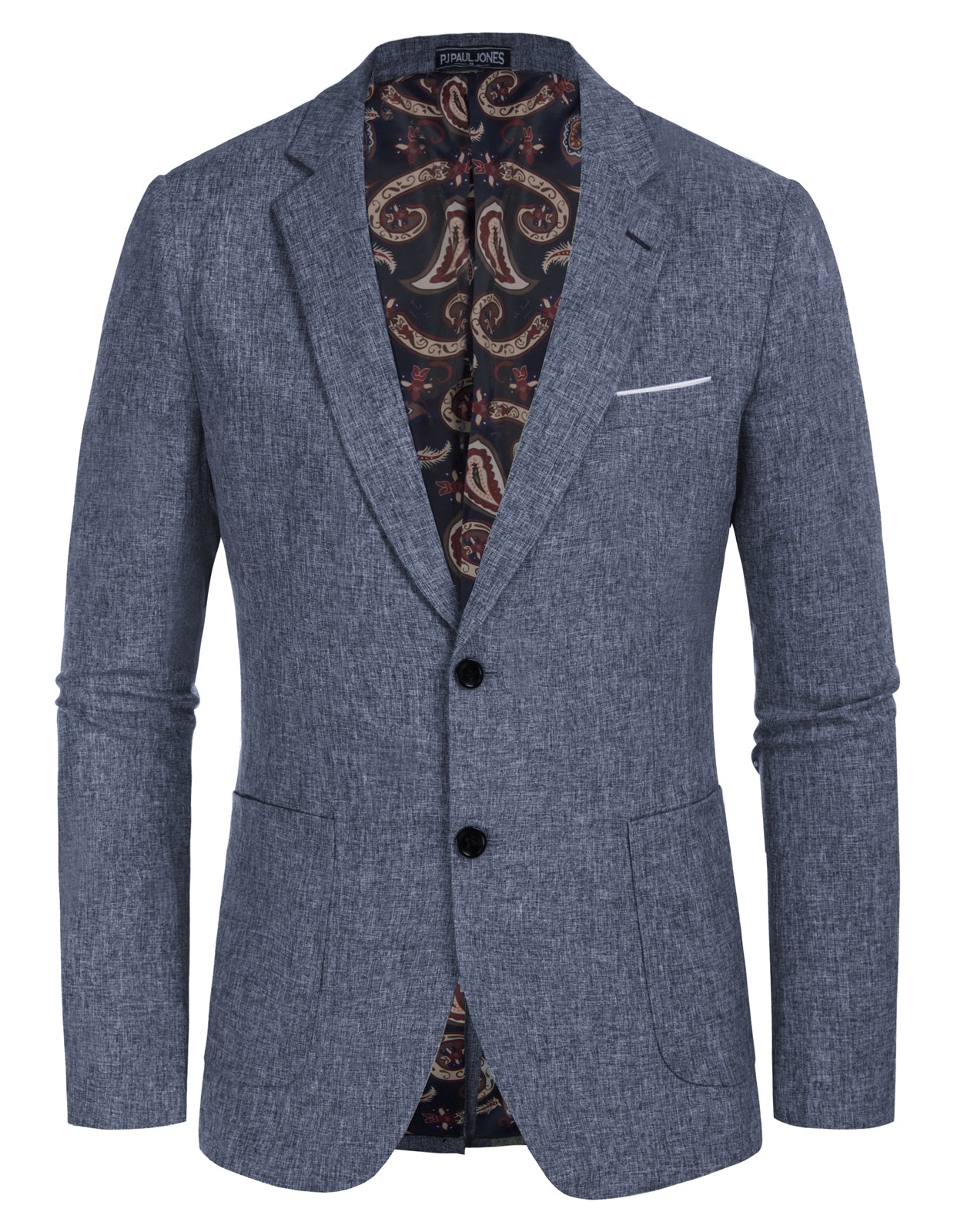 Men's Casual Sport Coat Blazer Two Buttons Lightweight Business Jackets