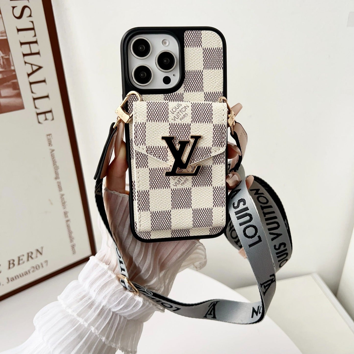 LV Signature Strap Series iPhone Cases