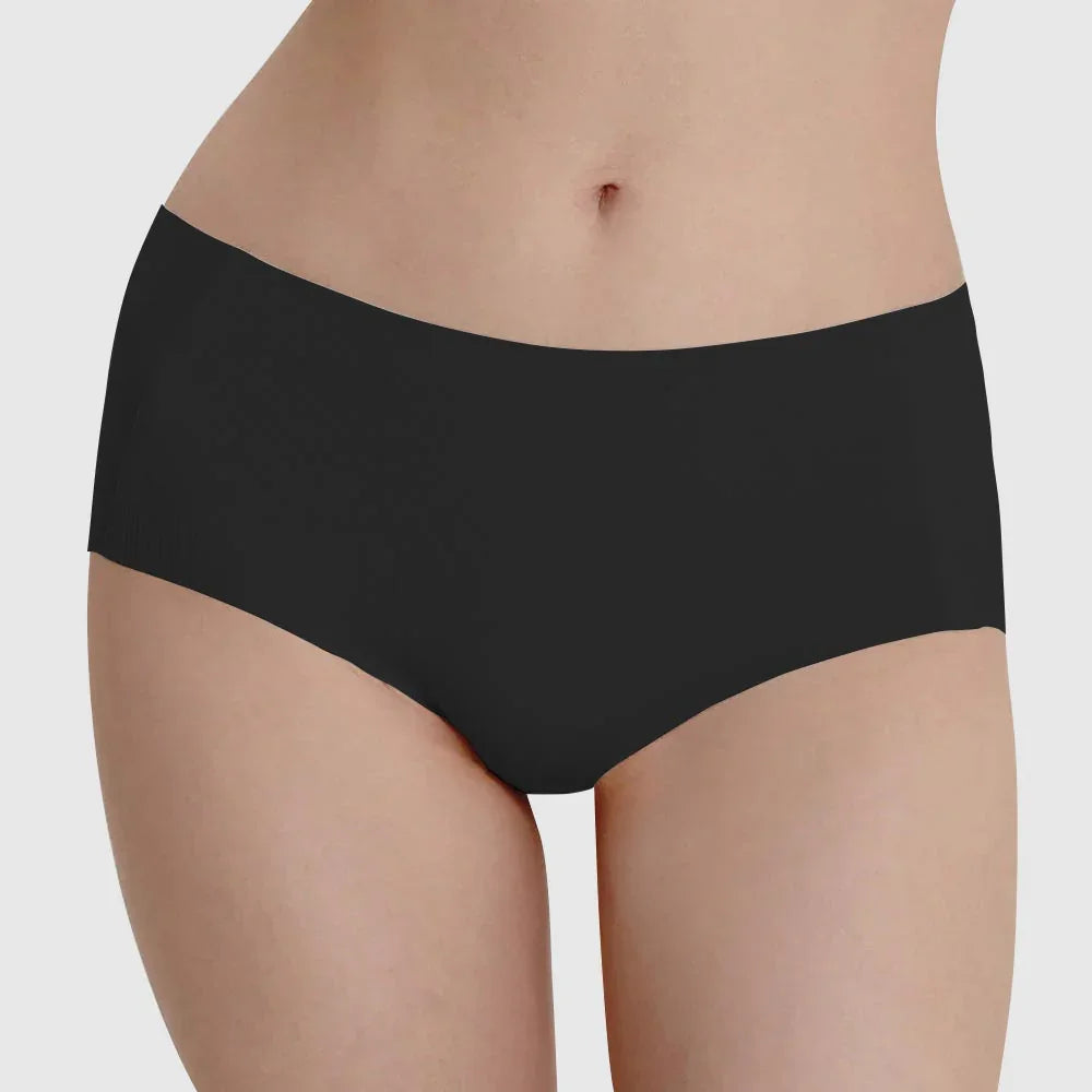 Breathable Seamless Mid-Rise Briefs