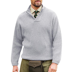 Men's Cashmere Casual Solid Color Sweater